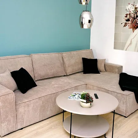 Lightplace • Design • Boxspring • Balkon • 2 Smart Tv •innenstadt Apartament *