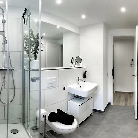 Lightplace • Design • Boxspring • Balkon • 2 Smart Tv •innenstadt דירה בראונשווייג